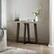 Armen Living Elodie Gray Concrete and Dark Gray Oak Rectangle Console Table LCELCNCCGR - alternate 2